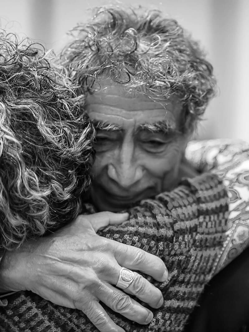 A calm, supportive moment of connection and emotional safety